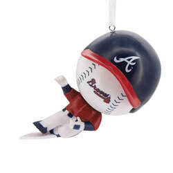 Item 333636 thumbnail Atlanta Braves Sliding Buddy Ornament
