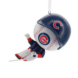 Item 333639 Chicago Cubs Sliding Buddy Ornament