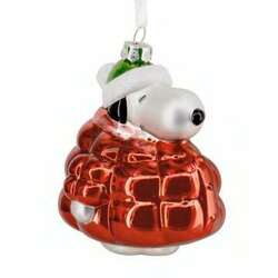 Item 333956 thumbnail Snoopy In Puffer Coat Ornament