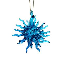 Item 351001 Royal Blue Starburst Ornament
