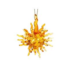 Item 351002 Yellow Starburst Ornament