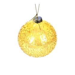 Item 351015 Lemon Zest Rock Candy Ball Ornament