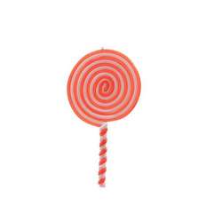 Item 360177 Red Lollipop Ornament