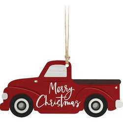 Item 364048 thumbnail Merry Christmas Truck Ornament