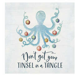 Item 364057 Dont Get Your Tinsel Tangle Sign