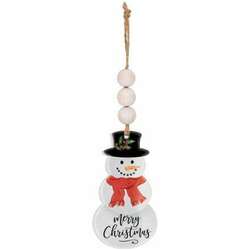 Thumbnail Merry Christmas Snowman Ornament