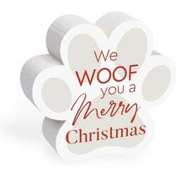 Item 364659 thumbnail We Woof You A Merry Christmas Sign