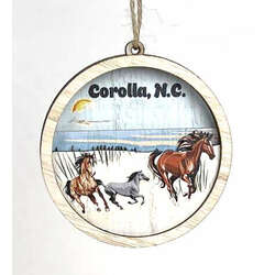 Item 396226 Corolla Ponies 4 Layer Ornament