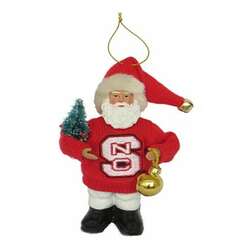 Item 401048 NC State Santa Ornament