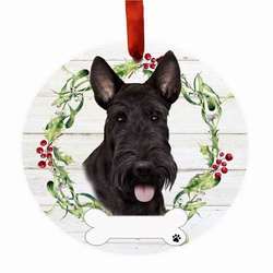Thumbnail Scottish Terrier Wreath Ornament