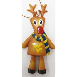 Item 416044 West Virginia Cookie Dough Reindeer Ornament