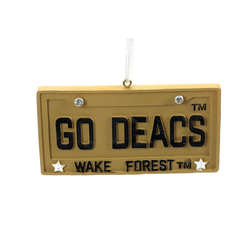 Item 416079 Wake Forest University Demon Deacons License Plate Ornament