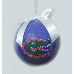 Item 416323 University of Florida Gators Glitter Ball Ornament