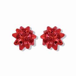 Thumbnail Red Bow Earrings