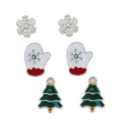 Item 418479 thumbnail Snowflake/Mitten/Tree Earrings
