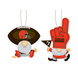 Item 420179 Cleveland Browns Gnome Fan Ornament