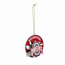 Item 420794 Ohio State University Buckeyes Breakout Bobble Ornament