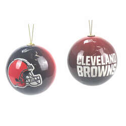 Item 421049 Cleveland Browns Ball Ornament