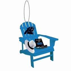 Item 421489 Carolina Panthers Adirondack Chair Ornament