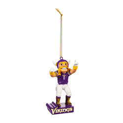 Item 421542 Minnesota Vikings Mascot Statue Ornament