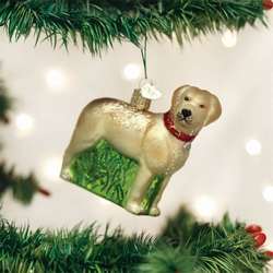 Item 425153 Standing Yellow Labrador Retriever Ornament