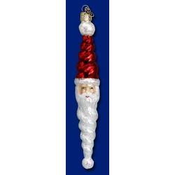 Item 425158 Swirly Santa Ornament
