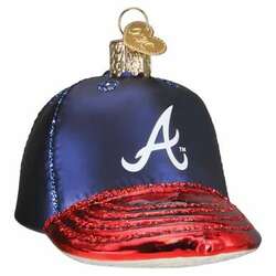 Item 425681 thumbnail Atlanta Braves Cap Ornament