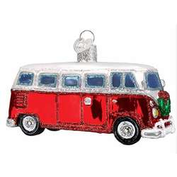 Item 425732 Camper Van With Wreath Ornament