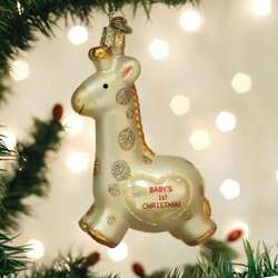 Item 426371 thumbnail Baby's First Christmas Giraffe Ornament