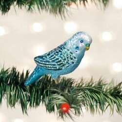 Item 426381 Blue Miniature Parakeet Ornament