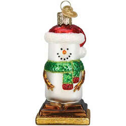 Thumbnail Smores Snowman Ornament