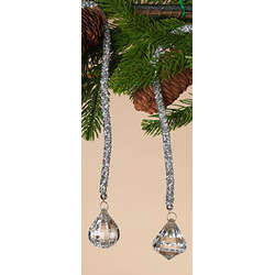Item 431307 Silver Jewel Ornament