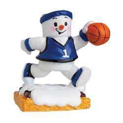 Item 459050 Marshmallow Basketball Player Boy Ornament