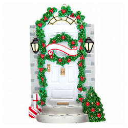 Item 459176 thumbnail White Door Ornament