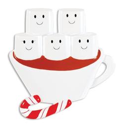 Thumbnail Hot Chocolate Family of 5 Ornament