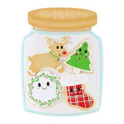 Item 459280 Cookie Family Of Four Ornament