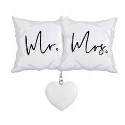 Item 459645 Mr. And Mrs. Pillows Ornament