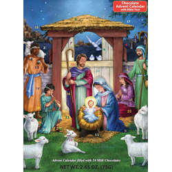 Item 473024 Holy Manger Chocolate Advent Calendar