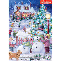 Item 473026 thumbnail Snowman Celebration Chocolate Advent Calendar