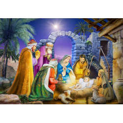 Item 473027 Joyous Night Advent Calendar