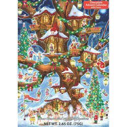 Item 473031 Elves Treehouse Chocolate Advent Calendar