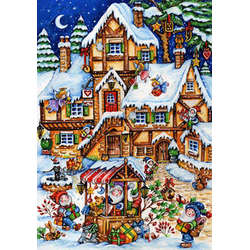 Item 473070 Christmas Market Advent Calendar