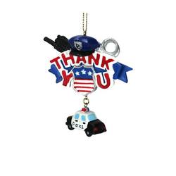 Item 483435 Thank You Police Officer Sign Ornament