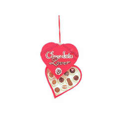 Item 483716 Heart Shaped Chocolate Lover Candy Box Ornament