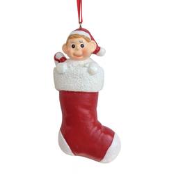 Item 483941 Pixie In Stocking Ornament