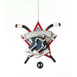 Item 495522 Hockey Ornament