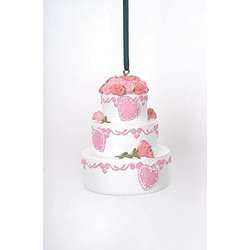 Item 496382 Wedding Cake Ornament