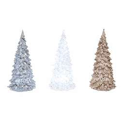 Item 501611 thumbnail Glittered Lighted LED Christmas Tree