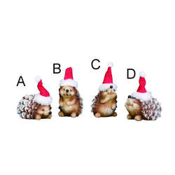 Item 501612 Small Pinecone Holiday Hedgehog