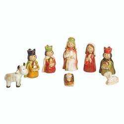 Thumbnail Mini Nativity Set of 8